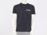 T-shirt czarny z białymi napisami “OCHRONA”