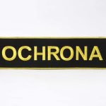 Duża naszywka "Ochrona"